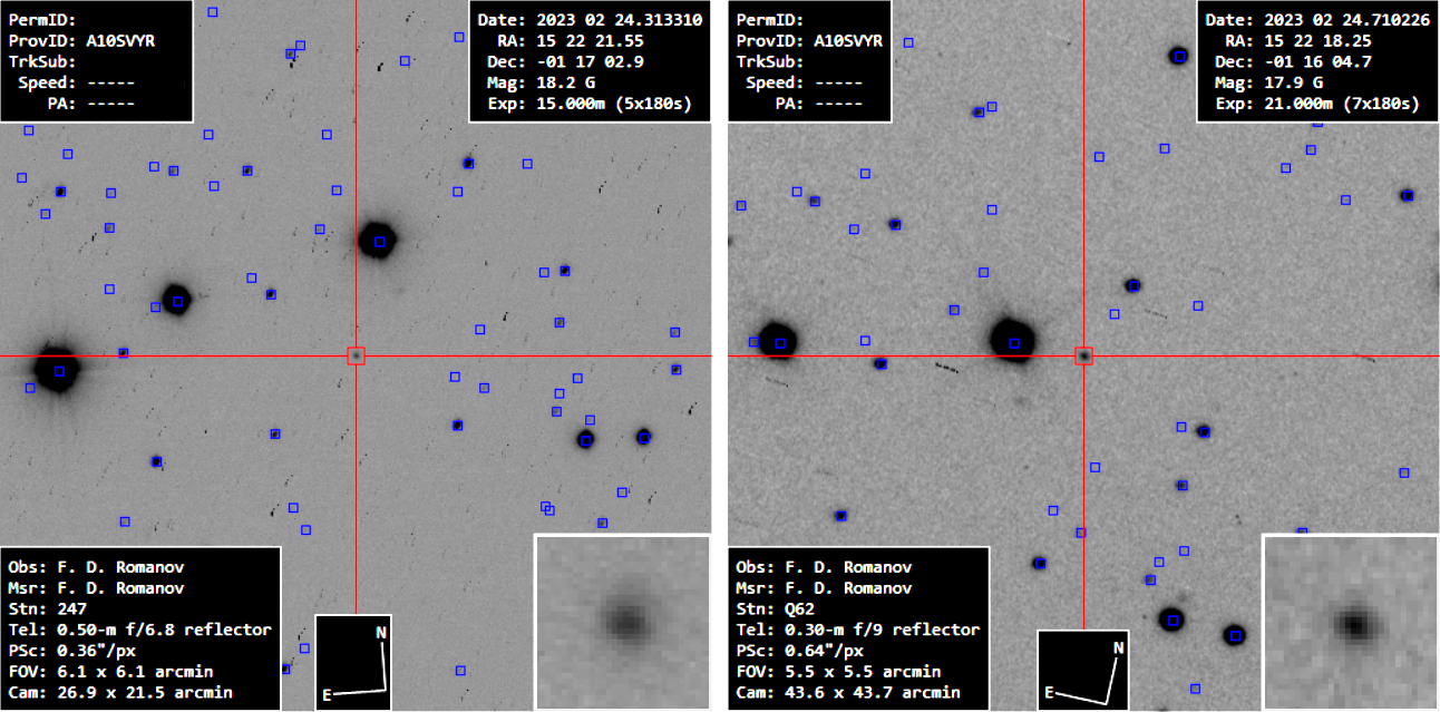 Image of Tsuchinshan-ATLAS captures using the iTelescope.net remote telescope.